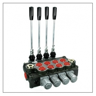 4-section hydraulic distributor